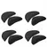 10pcs Sponge Forefoot Insert Pads Adjustment Reduce Shoe Size Pain Relief High Heel Filler Insoles Forefoot Toe Plug Cushion Pad