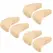 10pcs Sponge Forefoot Insert Pads Adjustment Reduce Shoe Size Pain Relief High Heel Filler Insoles Forefoot Toe Plug Cushion Pad
