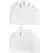 1 Pair of Gel Toe Protectors for the Forefoot, Featuring Breathable Honeycomb Design, Soft Silicone Socks, Specially Designed for Comfort, Suitable for Both Men and Women.