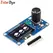 Estardyn 1.3 Inch OLED Display with EC11 Rotary Encoder Module, IIC White/Blue Screen for Menu Control DIY