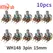 10PCS WH148 15mm 3pin Linear Potentiometer With Nuts And Washers 1K 2K 5K 10K 20K 50K 100K 250K 1M Potentiometers Kit