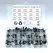 1000Pcs/lot 0.1UF-1000UF 15/24/36Values Aluminum 10-50V Mix Electrolytic Capacitor Assorted Kit And Storage Box
