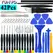 Professional Mobile Phone Repair Tool Kit, Precision Screwdriver Set for iPhone Android, Multi-Function Disassembly Opening Tool