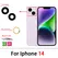 Camera Glass Lens Back Rear Camera Glass Lens with Glue Replacement Repair Spare Parts For iPhone 11 Pro Max 14 Plus 13 12 Mini