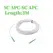Fiber Optic Wire APC SC to SC APC Optical Single-mode 1-core G657A1 Indoor Extension Cable 3M/5M/10M/15M/20M Fiber Optic Cable