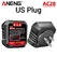 ANENG AC27/AC28 Digital Socket Power Tester  50Hz/60Hz Socket Polarity Detector Voltage Tester Circuit Breaker Finder EU/US Plug