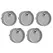 5Pcs Baby Safety Protection Socket Protective Cover Cute Cartoon Children Silicone Electric Shock Dustproof Protection Covers