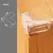 4/10pcs Children Anti Collision Corner Edge Protection Guards Baby Safety Corner Silicone Protector Table Soft Transparent