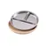 Color Kids 1PCS Stainless Steel Plate Detachable Suction Dishes Baby Feeding Sucker Bowl Food Grade Silicone Food Tray Tableware