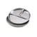 Color Kids 1PCS Stainless Steel Plate Detachable Suction Dishes Baby Feeding Sucker Bowl Food Grade Silicone Food Tray Tableware