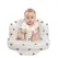 Inflatable Baby Seat for Babies 3-36 Months,Built in Air Pump Children Baby Sofa,Bumbo Seat for Learning to Sit,Feeding,Camping