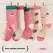 Girls Mid-Calf Socks 1-14 Years Quick-Dry Polyester High Elasticity Anti-Wrinkle Athletic Non-Slip 5Pairs