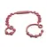 Versatile Teething Toy Bottle Holder Silicone Strap Practical & Reliable Teether Toy Tethers for Pushchair High Chair