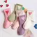 Girls Mid-Calf Socks 1-14 Years Quick-Dry Polyester High Elasticity Anti-Wrinkle Athletic Non-Slip 5Pairs