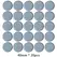 20PCS Furniture Slider Pads Table Chair Leg Sliding Block Anti Scratch Easy Move Heavy Furniture Leg Mat Thickened Moving Pads