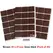 16 Styles Thicken Self Adhesive Felt Chair Leg Pads Floor Protectors Furniture Legs Table Leg Covers Round Bottom Anti-Slip Pads