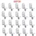 40Pcs Shelf Brackets Support Studs Pegs 5mm Metal Pin Shelves Seperator Furniture Shelf Wall Mount Bracket Holder For Cabinet