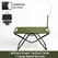 Outdoor tactical table multifunctional folding table camping lightweight small tea table picnic table camping equipment