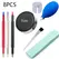 6/8PCS Watch Dust Air Blower Pump Rubber Cleaning Wristwatch Parts Cleaner Brush Tool Cleaning Suit Watch Repair Tool Care Kit