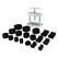 23PCS Professional Watch Press Set Watch Back for CASE Closing Tool & Fitting Dies Watch Repairing Tool Die Kit for Watchmaker