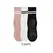 3 Pairs of Yoga Socks, Medium Length Socks, Pure Cotton Anti-Slip Silicone Indoor Fitness Pilates, Women's Sports Socks Wholesal