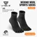 WRELS 1/2/3Pairs Merino Wool Five Finger Socks Running Toe Socks for Men Women Breathable Quick Dry Cushion Athletic Hikin Socks