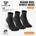 WRELS 1/2/3Pairs Merino Wool Five Finger Socks Running Toe Socks for Men Women Breathable Quick Dry Cushion Athletic Hikin Socks