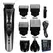 Kemei KM-1506 3 in 1 Electric Hair Clipper USB Charging Shaver Rechargeable Nose Hair Trimmer Professional Shaving Machine