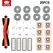 For Xiaomi Robot Vacuum X20 + / X20 Plus Dust Bag Mop Cloth Accessories Main Side Brush Hepa Filter Replacement Parts