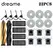 Dreame X50 Ultra/X50 Master/L50 Pro Ultra/L40S Pro Ultra/L40s Ultra/MOVA V50 Ultra Parts Main Brush Filter Mop Cloth Dust Bag