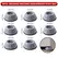 8PCS/4PCS/1PC - washing machine shock pad, washing machine silicone foot pad, suitable for daily washing machine shock and noise