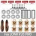 For JONR P20 PRO / T5 Pro Robot Vacuum Cleaner Accessories Main Side Brush Hepa Filter Mop Cloth Dust Bag Replacement