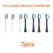 For Oclean Flow/X/ X PRO/ Z1/ F1/ One/ Air 2 /SE Brush Heads Soft DuPont Sonic Toothbrush Vacuum Bristle 7pcs Replacement Heads