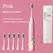 Children's Electric Toothbrush Kid Cartoon Ultrasonic Sonic Electric Toothbrush with 5 Replacement Heads Electric Brush Children