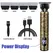 Electric Hair Cutting Machine And the accessories  T9 Clipper Hair Rechargeable Man Shaver Trimmer For Men's Barber Professional
