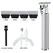 Electric Hair Cutting Machine And the accessories  T9 Clipper Hair Rechargeable Man Shaver Trimmer For Men's Barber Professional
