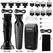 Kemei Hair Clipper Kit KM-2296 KM-2299 KM-1102 Men's Electric Hair Trimmer Machine Professional Hair Cutting Machine Clipper