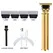 Electric Hair Cutting Machine And the accessories  T9 Clipper Hair Rechargeable Man Shaver Trimmer For Men's Barber Professional