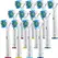 4/12/16Pcs Replacement Toothbrush Heads Compatible with Oral-B Braun Professional Electric Toothbrush Heads Brush Heads