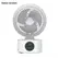 Portable Wall-Hanging Fan With Remote Control Smart Voice Rechargeable USB Household Electric Folding Fan Nightlight Air Cooler