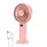 Portable Handheld Fan USB Rechargeable Mini Fan Digital Display 5-Speed Adjustment Suitable For Travel Outdoor Office Home