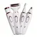 4-in-1 Rechargeable Electric Lady Shaver Set - 500mAh Portable Wet/Dry Trimmer for Face, Nose, Legs & Underarms