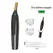 Nose Ear Face Trimmer Electric Shaving Safe Face Care Nose Hair Trimmer For Men Shaving Hair Removal Razor Beard
