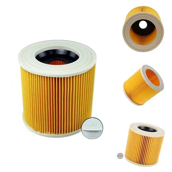 For Karcher WD WD2 WD3 WD1 MV3 MV2 Series Wet Dry Vacuum Cleaner Replacement Cartridge Filter Household Cleaning Tools Accessory