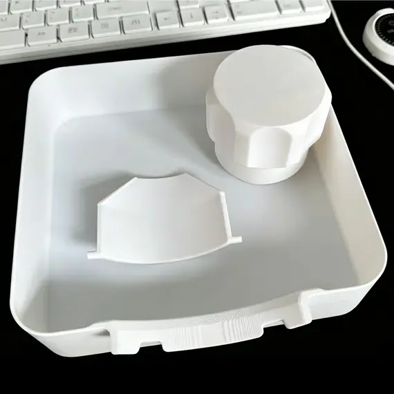 3/1PCS Washing Machine Drainage Tray Drain Funnel Drip Tray for Cleaning Lint Filters Water Catch Tray Stops Floor Spills