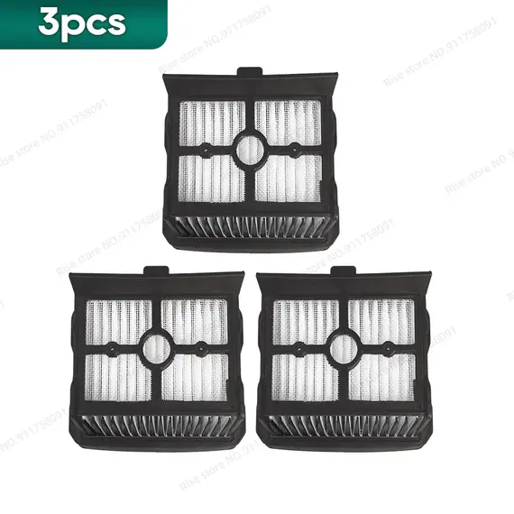 Compatible for Rowenta X-Clean 10, Tefal X-Clean 10 Vacuum Mop Accessories Roller Brush Hepa Filter Replacement Parts