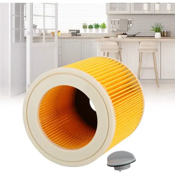 HEPA Filter For Karcher WD WD2 WD3 WD1 MV3 MV2 Vacuum Cleaners Parts  WD2250 WD3.200 WD3.300 A2004 A2054 A2204 A2656 Accessories