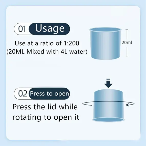 1L For Roborock S8 Pro Ultra/S8 MaxV Ultra/Q Revo/S7 Max Ultra/S7MaxV Plus Vacuum Cleaner Floor Cleaning Solution cleaning fluid