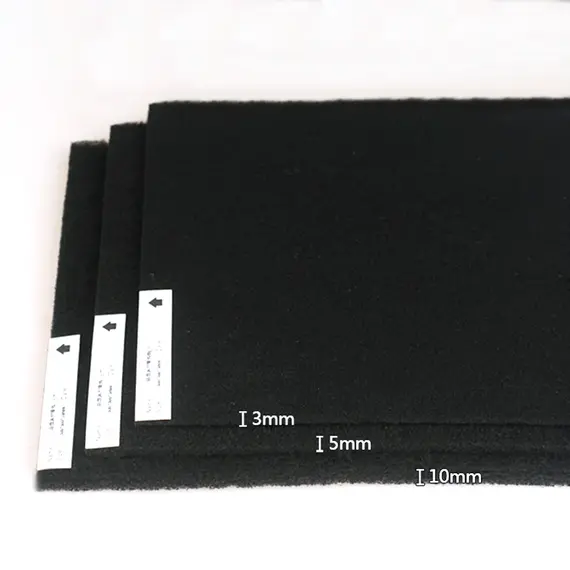 High Density Car Air Conditioner Activated Carbon Foam Filter Purifier Universal Water Filter Sheet Cooker Hood Extractor Filter