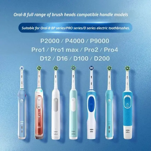 Oral B EB20 Precision Clean Toothbrush Heads Deep Cleans Removes Plaque And Stains Softly Brush Refill 2/4/8pcs